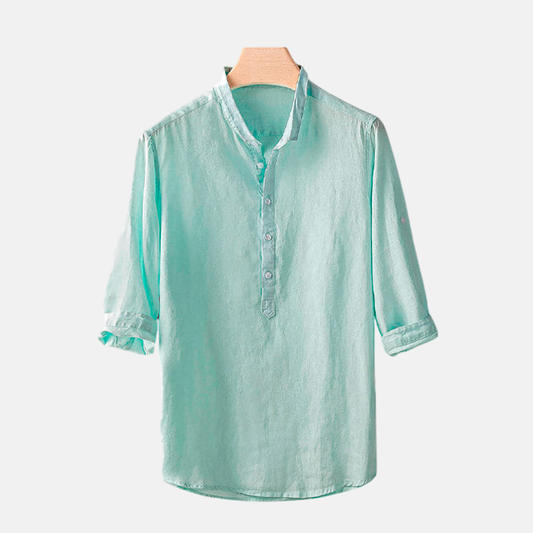 Camisa Masculina de Linho Abravanel